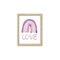 Picture of Love Rainbow _GroupedProduct_Rectangle_Portrait_Mini_ _GroupedProduct_Rectangle_Portrait_Framed_Matted_