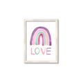 Picture of Love Rainbow _GroupedProduct_Rectangle_Portrait_Mini_ _GroupedProduct_Rectangle_Portrait_Framed_Matted_