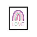 Picture of Love Rainbow _GroupedProduct_Rectangle_Portrait_Mini_ _GroupedProduct_Rectangle_Portrait_Framed_Matted_