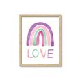 Picture of Love Rainbow _GroupedProduct_Rectangle_Portrait_Mini_ _GroupedProduct_Rectangle_Portrait_Framed_Matted_