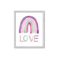 Picture of Love Rainbow _GroupedProduct_Rectangle_Portrait_Mini_ _GroupedProduct_Rectangle_Portrait_Framed_Matted_