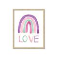 Picture of Love Rainbow _GroupedProduct_Rectangle_Portrait_Mini_ _GroupedProduct_Rectangle_Portrait_Framed_Matted_