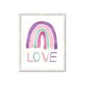 Picture of Love Rainbow _GroupedProduct_Rectangle_Portrait_Mini_ _GroupedProduct_Rectangle_Portrait_Framed_Matted_