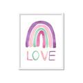 Picture of Love Rainbow _GroupedProduct_Rectangle_Portrait_Mini_ _GroupedProduct_Rectangle_Portrait_Framed_Matted_