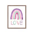 Picture of Love Rainbow _GroupedProduct_Rectangle_Portrait_Mini_ _GroupedProduct_Rectangle_Portrait_Framed_Matted_