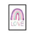 Picture of Love Rainbow _GroupedProduct_Rectangle_Portrait_Mini_ _GroupedProduct_Rectangle_Portrait_Framed_Matted_