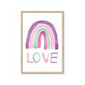 Picture of Love Rainbow _GroupedProduct_Rectangle_Portrait_Mini_ _GroupedProduct_Rectangle_Portrait_Framed_Matted_