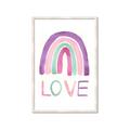 Picture of Love Rainbow _GroupedProduct_Rectangle_Portrait_Mini_ _GroupedProduct_Rectangle_Portrait_Framed_Matted_