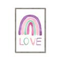 Picture of Love Rainbow _GroupedProduct_Rectangle_Portrait_Mini_ _GroupedProduct_Rectangle_Portrait_Framed_Matted_