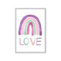 Picture of Love Rainbow _GroupedProduct_Rectangle_Portrait_Mini_ _GroupedProduct_Rectangle_Portrait_Framed_Matted_