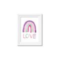 Picture of Love Rainbow _GroupedProduct_Rectangle_Portrait_Mini_ _GroupedProduct_Rectangle_Portrait_Framed_Matted_