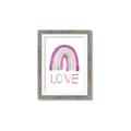 Picture of Love Rainbow _GroupedProduct_Rectangle_Portrait_Mini_ _GroupedProduct_Rectangle_Portrait_Framed_Matted_