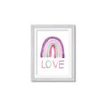 Picture of Love Rainbow _GroupedProduct_Rectangle_Portrait_Mini_ _GroupedProduct_Rectangle_Portrait_Framed_Matted_
