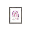 Picture of Love Rainbow _GroupedProduct_Rectangle_Portrait_Mini_ _GroupedProduct_Rectangle_Portrait_Framed_Matted_