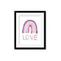 Picture of Love Rainbow _GroupedProduct_Rectangle_Portrait_Mini_ _GroupedProduct_Rectangle_Portrait_Framed_Matted_