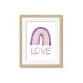 Picture of Love Rainbow _GroupedProduct_Rectangle_Portrait_Mini_ _GroupedProduct_Rectangle_Portrait_Framed_Matted_