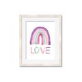 Picture of Love Rainbow _GroupedProduct_Rectangle_Portrait_Mini_ _GroupedProduct_Rectangle_Portrait_Framed_Matted_