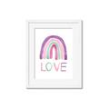 Picture of Love Rainbow _GroupedProduct_Rectangle_Portrait_Mini_ _GroupedProduct_Rectangle_Portrait_Framed_Matted_