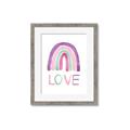 Picture of Love Rainbow _GroupedProduct_Rectangle_Portrait_Mini_ _GroupedProduct_Rectangle_Portrait_Framed_Matted_