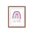 Picture of Love Rainbow _GroupedProduct_Rectangle_Portrait_Mini_ _GroupedProduct_Rectangle_Portrait_Framed_Matted_