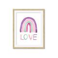 Picture of Love Rainbow _GroupedProduct_Rectangle_Portrait_Mini_ _GroupedProduct_Rectangle_Portrait_Framed_Matted_