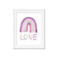 Picture of Love Rainbow _GroupedProduct_Rectangle_Portrait_Mini_ _GroupedProduct_Rectangle_Portrait_Framed_Matted_