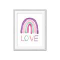 Picture of Love Rainbow _GroupedProduct_Rectangle_Portrait_Mini_ _GroupedProduct_Rectangle_Portrait_Framed_Matted_