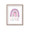 Picture of Love Rainbow _GroupedProduct_Rectangle_Portrait_Mini_ _GroupedProduct_Rectangle_Portrait_Framed_Matted_