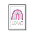 Picture of Love Rainbow _GroupedProduct_Rectangle_Portrait_Mini_ _GroupedProduct_Rectangle_Portrait_Framed_Matted_