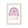 Picture of Love Rainbow _GroupedProduct_Rectangle_Portrait_Mini_ _GroupedProduct_Rectangle_Portrait_Framed_Matted_