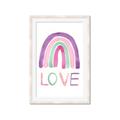 Picture of Love Rainbow _GroupedProduct_Rectangle_Portrait_Mini_ _GroupedProduct_Rectangle_Portrait_Framed_Matted_