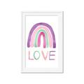 Picture of Love Rainbow _GroupedProduct_Rectangle_Portrait_Mini_ _GroupedProduct_Rectangle_Portrait_Framed_Matted_