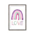 Picture of Love Rainbow _GroupedProduct_Rectangle_Portrait_Mini_ _GroupedProduct_Rectangle_Portrait_Framed_Matted_