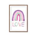 Picture of Love Rainbow _GroupedProduct_Rectangle_Portrait_Mini_ _GroupedProduct_Rectangle_Portrait_Framed_Matted_