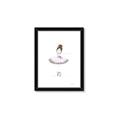 Picture of Ballet Dance I _GroupedProduct_Rectangle_Portrait_Mini_ _GroupedProduct_Rectangle_Portrait_Framed_Matted_