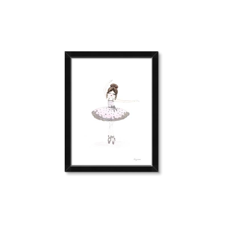 Picture of Ballet Dance I _GroupedProduct_Rectangle_Portrait_Mini_ _GroupedProduct_Rectangle_Portrait_Framed_Matted_