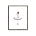 Picture of Ballet Dance I _GroupedProduct_Rectangle_Portrait_Mini_ _GroupedProduct_Rectangle_Portrait_Framed_Matted_