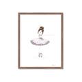 Picture of Ballet Dance I _GroupedProduct_Rectangle_Portrait_Mini_ _GroupedProduct_Rectangle_Portrait_Framed_Matted_