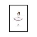 Picture of Ballet Dance I _GroupedProduct_Rectangle_Portrait_Mini_ _GroupedProduct_Rectangle_Portrait_Framed_Matted_
