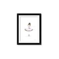 Picture of Ballet Dance I _GroupedProduct_Rectangle_Portrait_Mini_ _GroupedProduct_Rectangle_Portrait_Framed_Matted_
