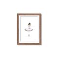 Picture of Ballet Dance I _GroupedProduct_Rectangle_Portrait_Mini_ _GroupedProduct_Rectangle_Portrait_Framed_Matted_