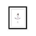 Picture of Ballet Dance I _GroupedProduct_Rectangle_Portrait_Mini_ _GroupedProduct_Rectangle_Portrait_Framed_Matted_