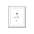 Picture of Ballet Dance I _GroupedProduct_Rectangle_Portrait_Mini_ _GroupedProduct_Rectangle_Portrait_Framed_Matted_
