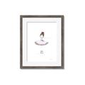 Picture of Ballet Dance I _GroupedProduct_Rectangle_Portrait_Mini_ _GroupedProduct_Rectangle_Portrait_Framed_Matted_