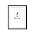 Picture of Ballet Dance I _GroupedProduct_Rectangle_Portrait_Mini_ _GroupedProduct_Rectangle_Portrait_Framed_Matted_