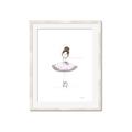 Picture of Ballet Dance I _GroupedProduct_Rectangle_Portrait_Mini_ _GroupedProduct_Rectangle_Portrait_Framed_Matted_