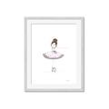 Picture of Ballet Dance I _GroupedProduct_Rectangle_Portrait_Mini_ _GroupedProduct_Rectangle_Portrait_Framed_Matted_