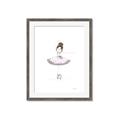Picture of Ballet Dance I _GroupedProduct_Rectangle_Portrait_Mini_ _GroupedProduct_Rectangle_Portrait_Framed_Matted_