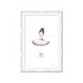 Picture of Ballet Dance I _GroupedProduct_Rectangle_Portrait_Mini_ _GroupedProduct_Rectangle_Portrait_Framed_Matted_