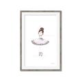 Picture of Ballet Dance I _GroupedProduct_Rectangle_Portrait_Mini_ _GroupedProduct_Rectangle_Portrait_Framed_Matted_